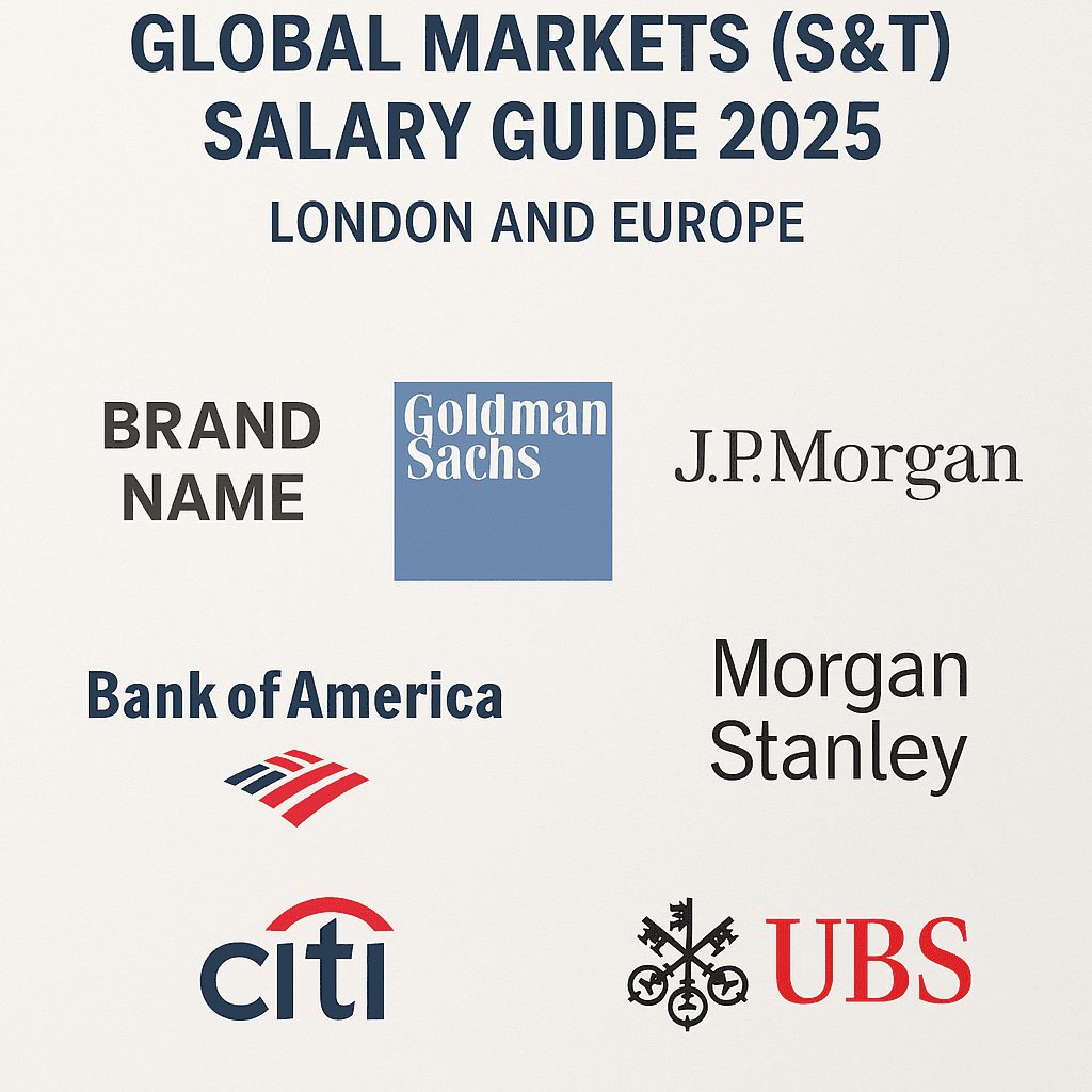 Global Markets (S&T) Salary Guide 2025 (London/Europe)
